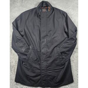Paul & Shark Jacket Mens Large Black Loro Piana Yachting Storm System Made Italy